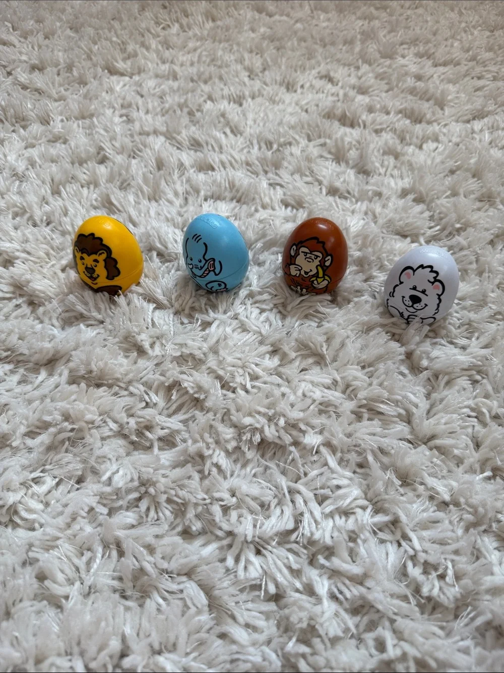 Vintage 1995 Weebles Wobble Hasbro Playskool Animal Set